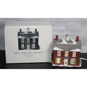 "New England Village Town Hall" Dept. 56 - Hand Painted Porcelain
